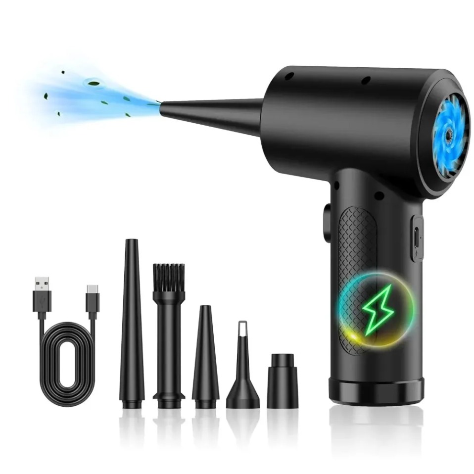 Dryer Car Blower - منفاخ هواء كهربائي لاسلكي مع ضوء
