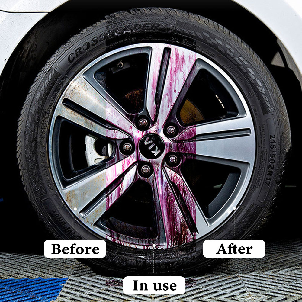 مزيل الصدأ من طلاء السيارات وم - مراجعة Wheel Cleaner Alloy وسعره