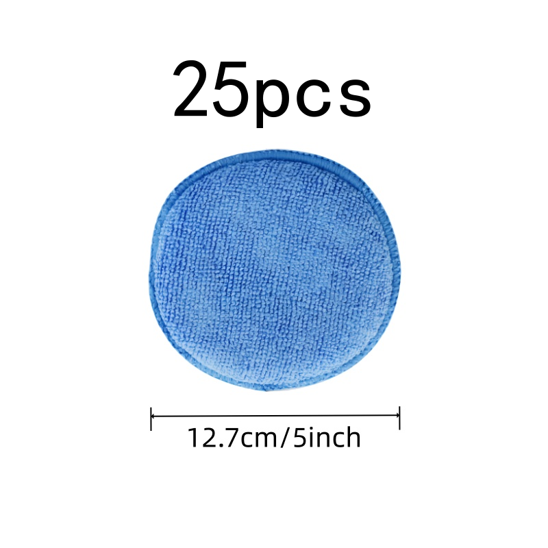 25 قطعة من وسادات تطبيق الشمع، - مراجعة Wax Applicator Pad وسعره